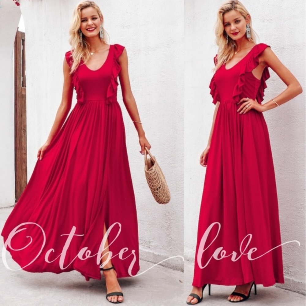 Ruffle Maxi Dresses